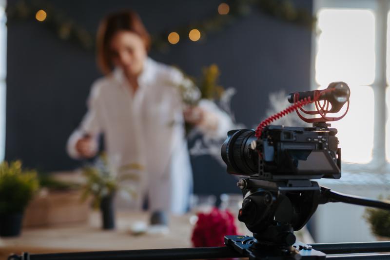 花屋 リモートワーク イメージ